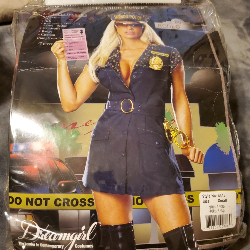 Women's police costume